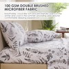 JSD Boho Floral Sheet Set Twin Size, 3 Piece Grey