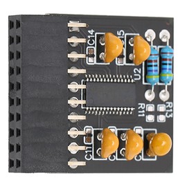 TPM 2.0 Encryption Security Module 20Pin LPC Pro TPM2.0 Safe Stable Easy Installation Durable 20Pin SPI Module for Win