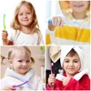 Gerrii Kids Toothbrushes Bulk Soft Lovely Little Kangaroo with Covers