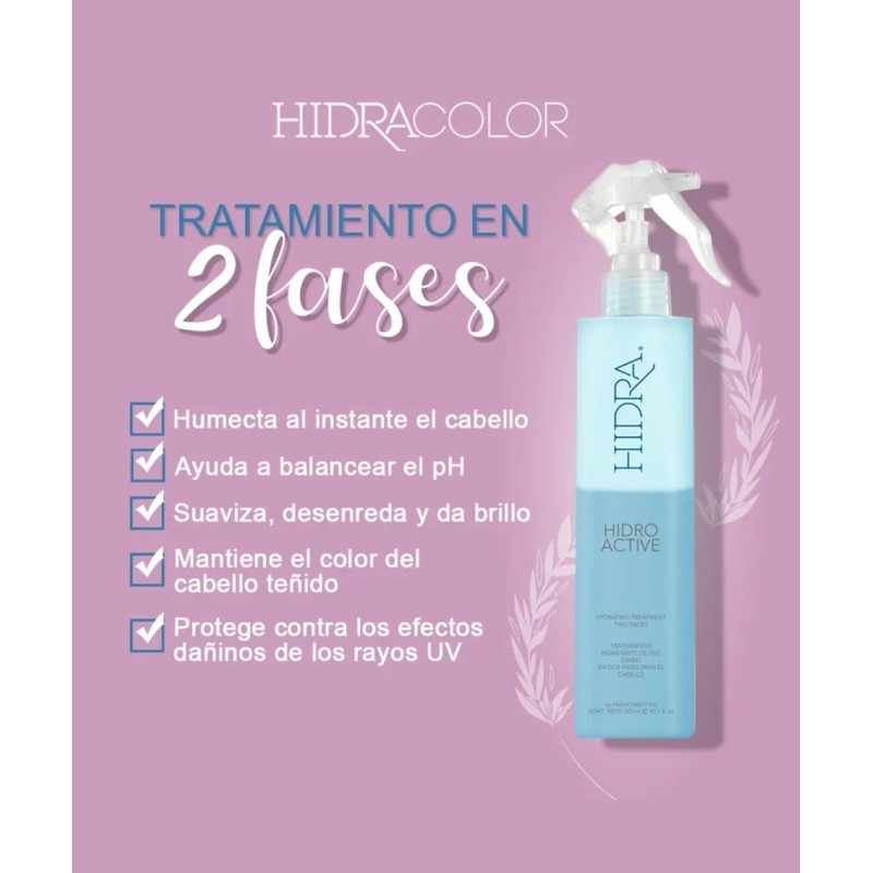 Tratamiento Hidratante En 2 Fases Hidro Active Hidra 300ml