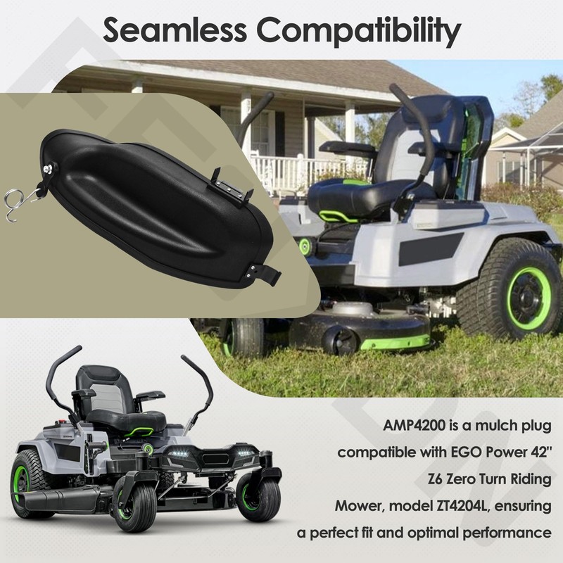 FENXDN AMP4200 Mower Mulch Plug Compatible with EGO Power 42”