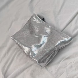 Shining Glitter Big Inner Pouch for Sparkle Makeup Gold Pouch 2ea