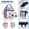 TREKTOTS Cat Insulated Lunch Bag for Girls Ages 6-8, Large