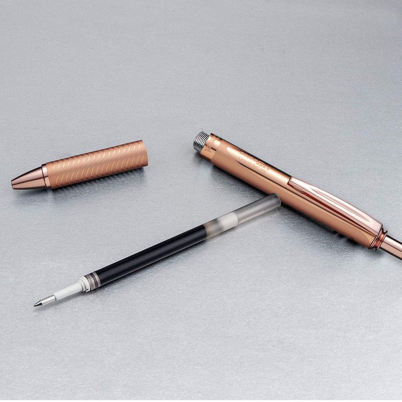 Pentel Energel Metallic Liquid Gel Pen 0.7mm Medium Nib Rose-Gold