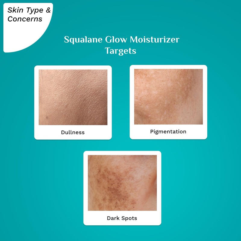 Pilgrim Squalane Niacinamide & Vitamin C Glow Moisturizer for Face
