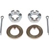Speedway Motors Spindle Castle Nut Kit with Washers and Cotter