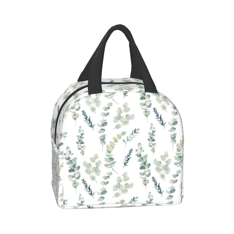 Hulnulnu Sage Insulated Lunch Bag Reusable Lunch Box Portable Cooler