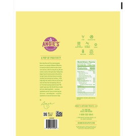 Angie's BOOMCHICKAPOP Sea Salt Popcorn, 0.6 Ounce Bag, 6 Count (Pack of 4)