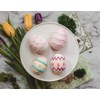 Handstand Kitchen Spring Fling Silicone Easter Egg Shaped Silicone Cupcake