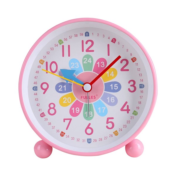 Kipida Children's Digital Alarm Clock, Alarm Clock without Ticking, Learning