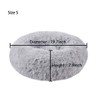 BODISEINT Modern Soft Plush Round Pet Bed for Cats or