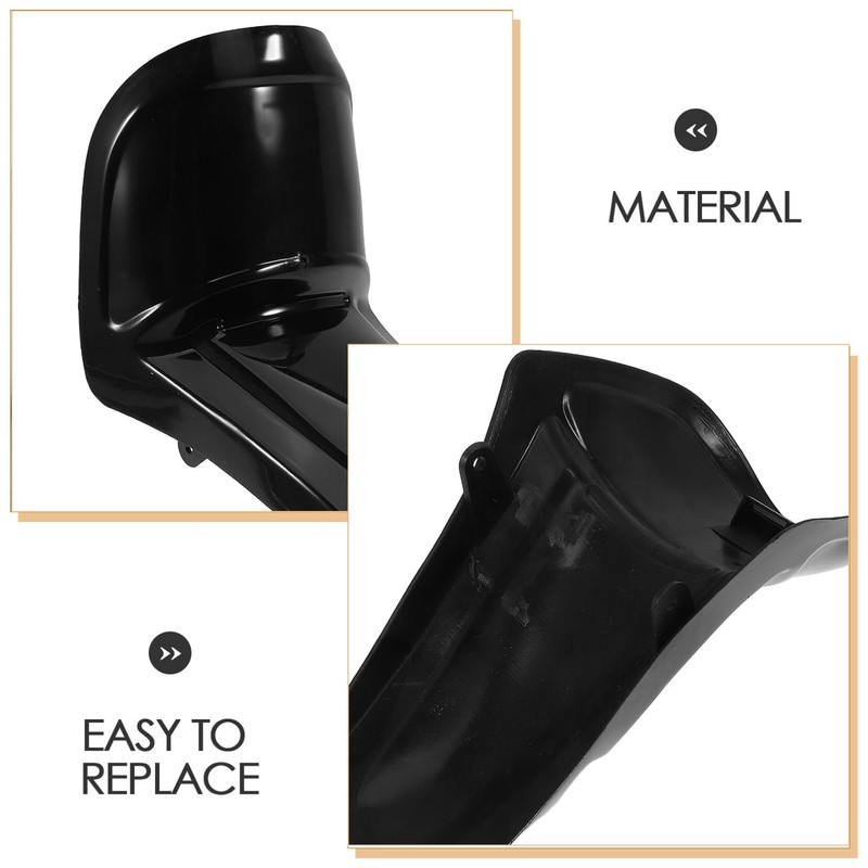 Mobestech Motorcycle Front Mudguard Splash Guard Durable Wear-resistant Easy Installation
