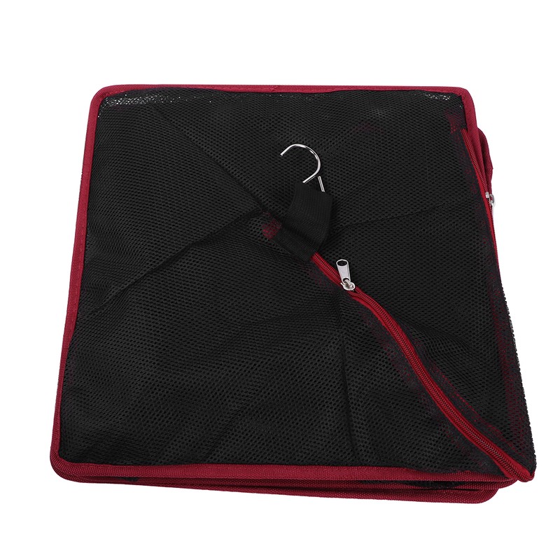 Outdoor Hanging Drying Rack Folding 4 Layers Storage Basket for