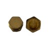 WRAS 22mm Brass Compression Stop End Blank Cap for Copper
