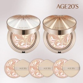 Age20s 에이지투웨니스 에센스커버팩트 로얄 골드 실속구성 Age20s Essence Cover Pact Royal Gold Value Set