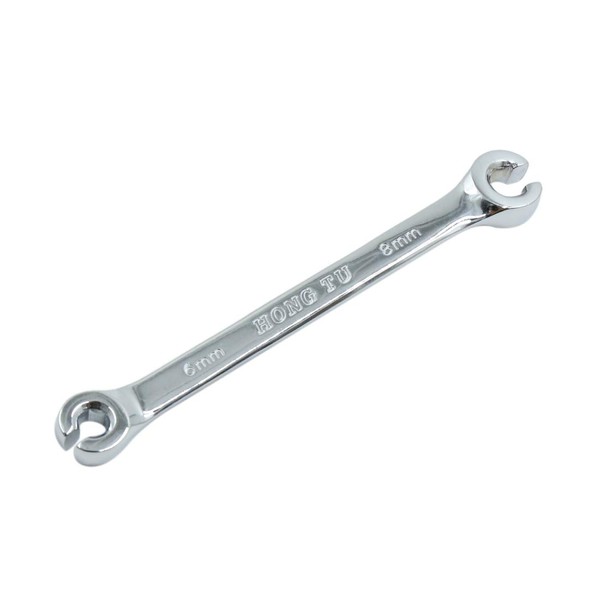 sourcing map Repair Tools Auto Anti-slip Double Ended Flare Nut
