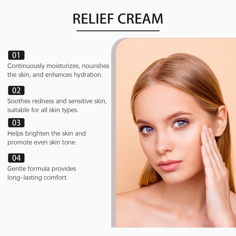 345 Relief Cream, sensitive skin moisturizer Women 50 ml