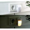 Lunartec Kinderlicht: 2 kompakte LED-Steckdosen-Nachtlichter, Dämmerungssensor, 1 lm, 0,25 W