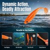 12 Pack Lifelike Paddle Tail Swimbaits for Bass, Trout, Walleye