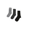 ESPRIT Men's Solid Mix 3 Pack Socks Breathable Organic Cotton