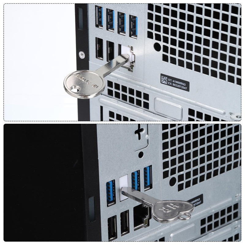 sourcing map 10pcs Port Blocker Locking USB Port/Dust PC Blocker