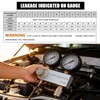 KUNGJUER Cylinder Leak Down Tester Kit, Cylinder Gas Leakage Detector