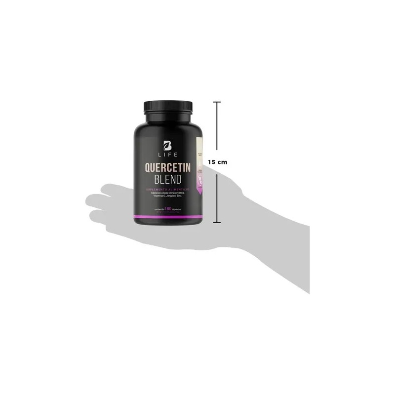 Quercetina D 180 Cáps Con Vitamina C Quercetin Blend B