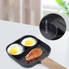 3 in 1 Egg Frying Pan, Non-stick Breakfast Pan, Flat