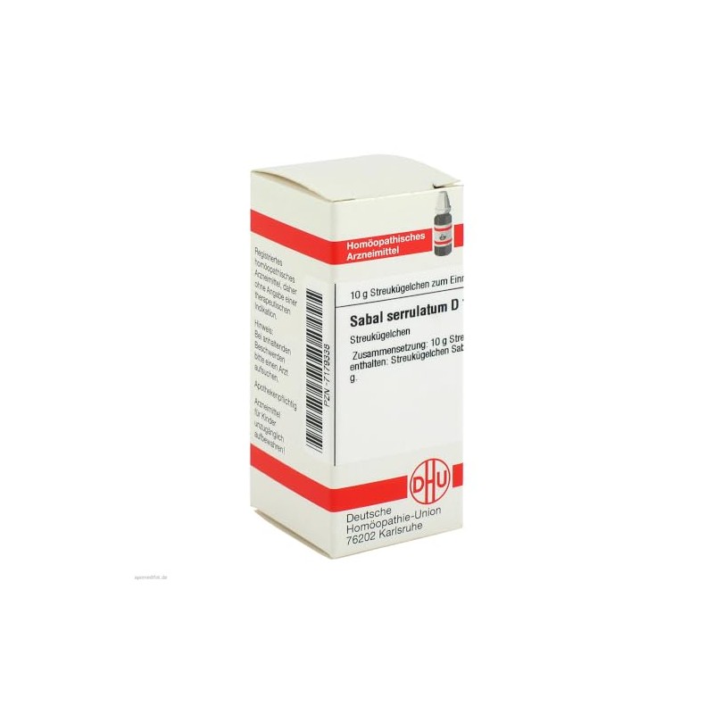 Sabal Serrulatum D 1 Globules 10 g
