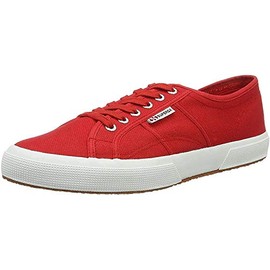 Superga 2750 Cotu Classic, Unisex Adults' Fashion Trainers, Red (Red-White), 8 UK (42 EU)