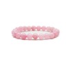 DOJA Barcelona Rose Quartz Bead Bracelet, Pearl Bracelet, 8 mm
