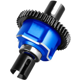 46T Center Differential Assembly #9585 Upgrades Part for Sledge 1/8,Heavy Duty Medium Carbon Steel & Aluminum Alloy RCarmumb RC Truck Replacement Upgrade,Navy Blue