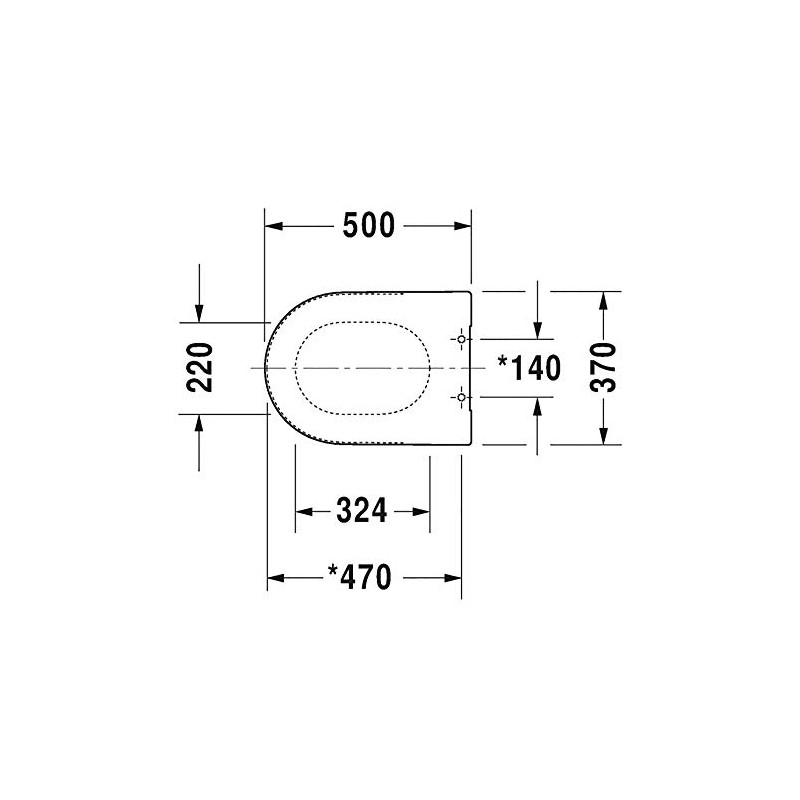 Seat and cover white elongated hinges ss w/o automatic closure