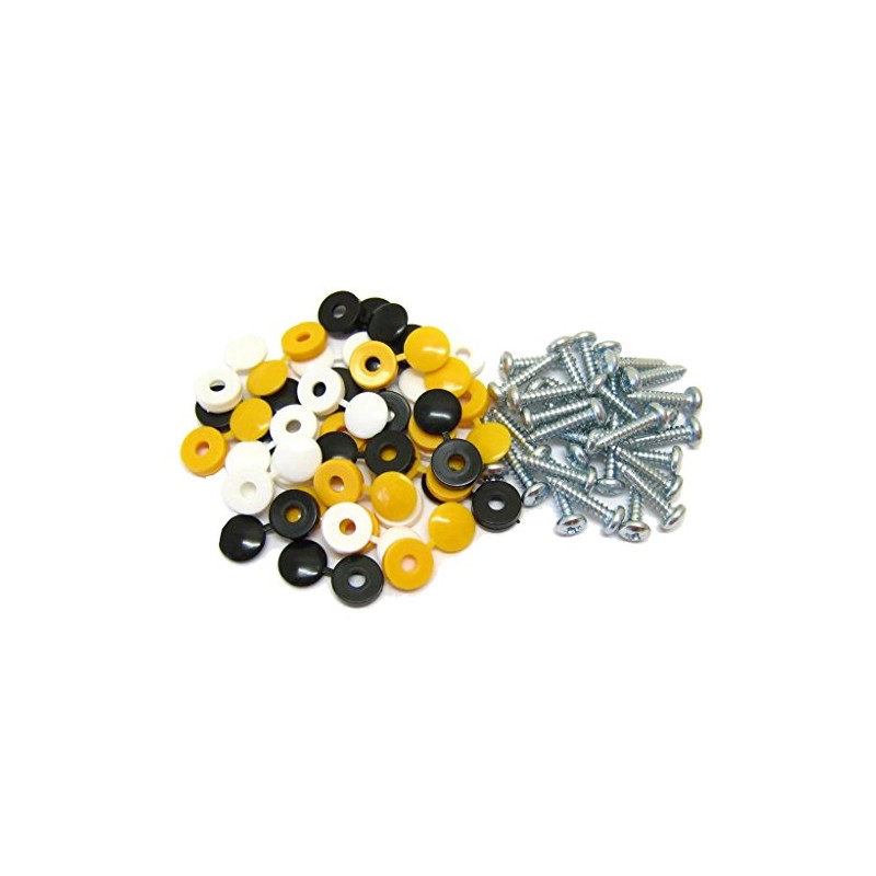All Trade Direct 30 Pk Caps & Screws Car Number