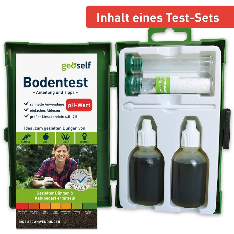 pH Soil Test to Determine Limescale Demand - pH Soil