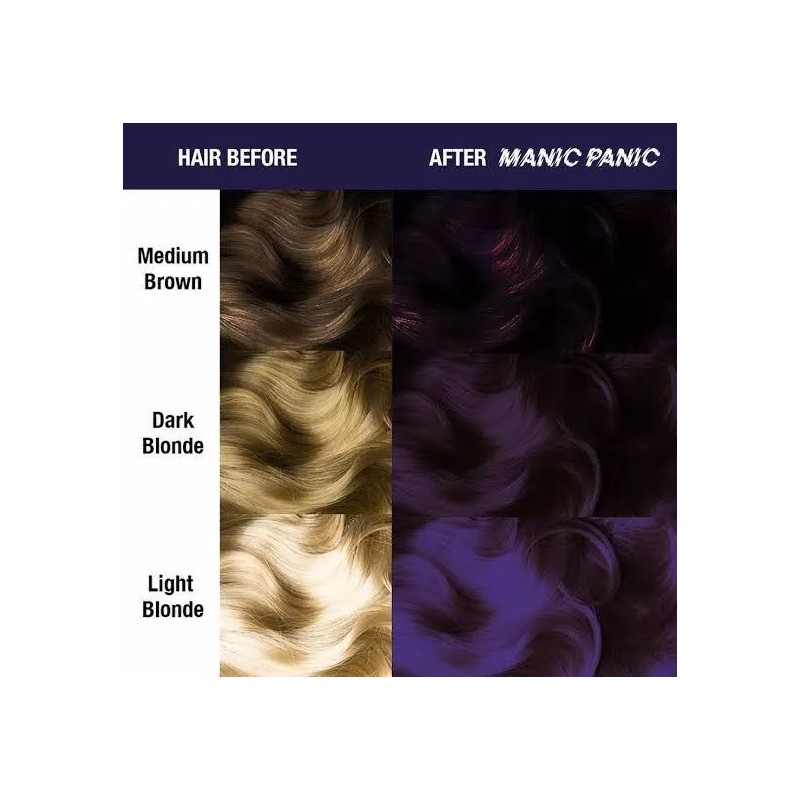 M&P Tinte En Crema Semipermanente Manic Panic Purple Haze