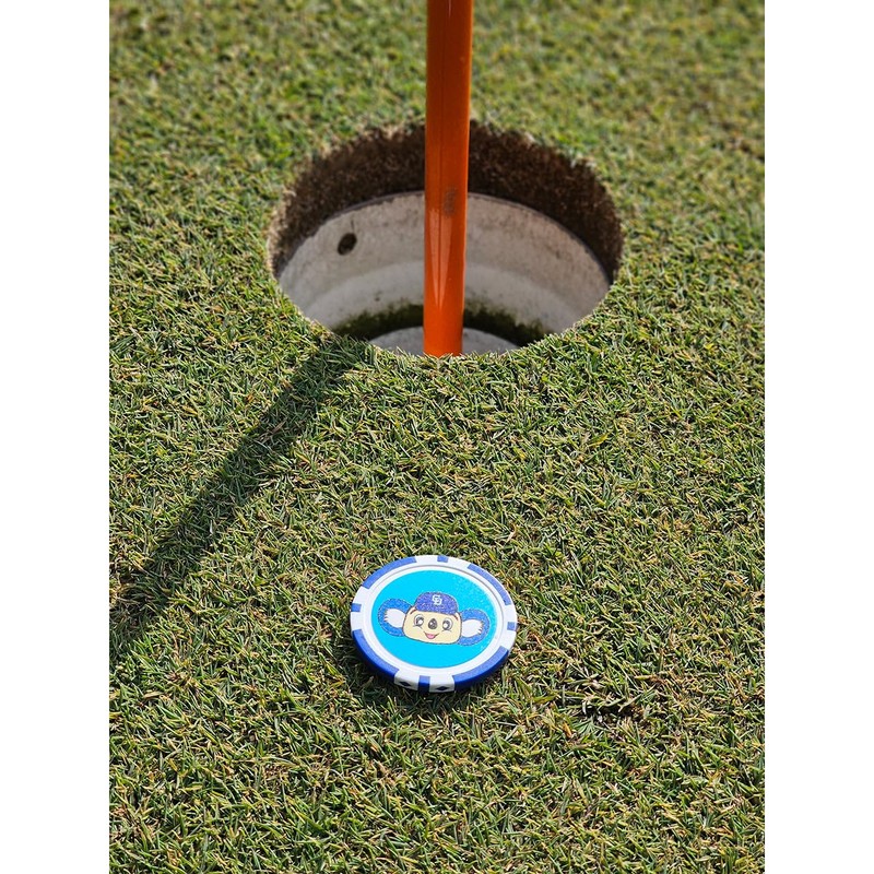 LEZAX Chunichi Dragons Golf Casino Marker Blue CDAC-5724