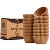 Bake Choice Non-Stick 400pcs Mini Cupcake Liners for Baking, Natural