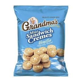 Grandma's Mini Sandwich Cremes Vanilla 2.12 Oz. (Pack of 60)