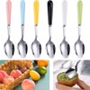 Goeielewe Grapefruit Spoons with Round Serrated Edges for Citrus Kiwi