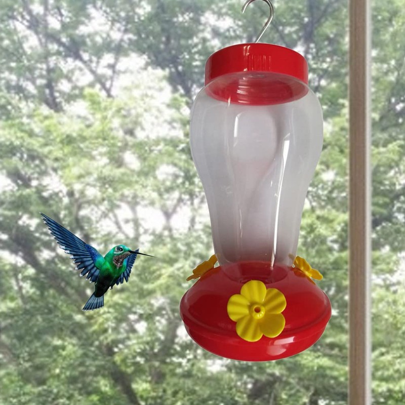 Humming Birds Feeders for Outside - Decorative Birdfeeder with Hanging
