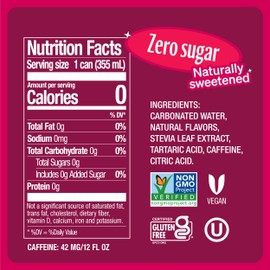 Zevia Zero Calorie Soda, Dr. Zevia, 12 Ounce Cans (Pack of 12)