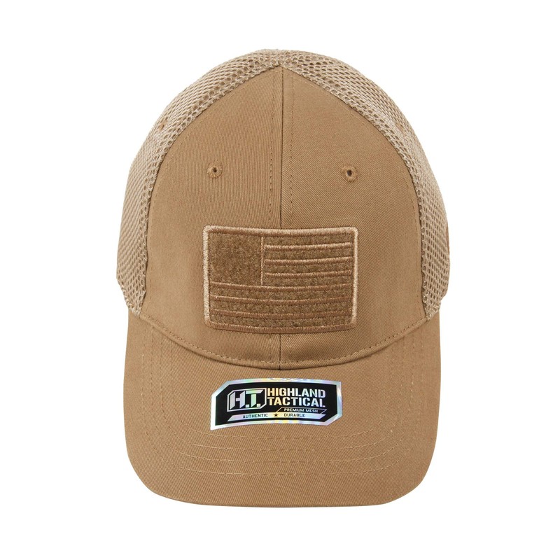 HIGHLAND TACTICAL - American Flag Soft Mesh Hat