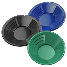 SE 12" Gold Pan For Your Gold Panning Pick Your Color - Green