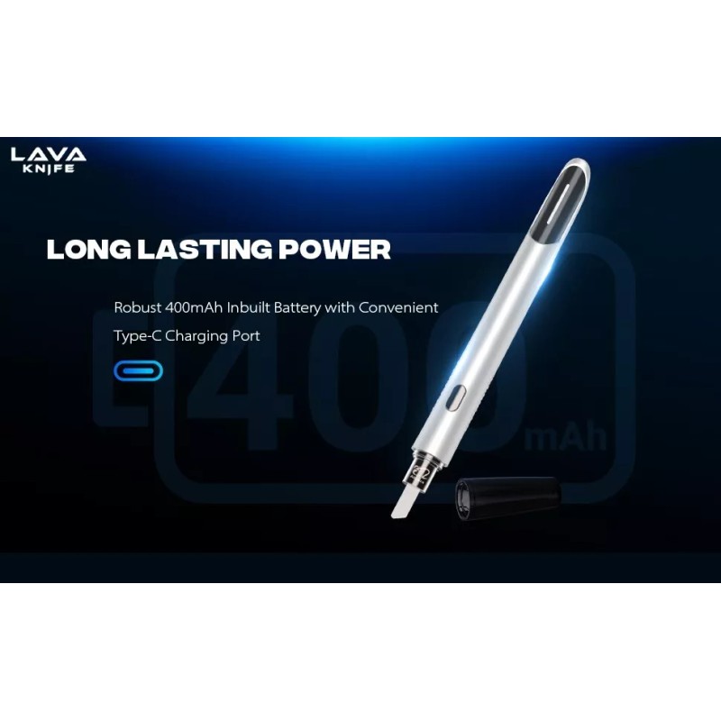 Lava Knife Ceramic Electronic Soldering Hot Knife Tool - Black