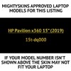 MIGHTY SKINS MightySkins Skin for HP Pavilion X360 15" (2019)