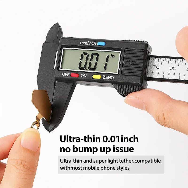 cmetta 2 PCS 360°Rotatable Metal Phone Tether Tab for iPhone，Cell