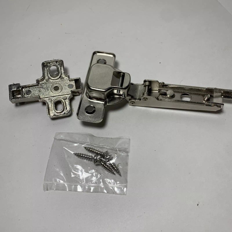 Belwith (2)100 Degree Euro Cabinet Hinge Full Overlay Concealed Base