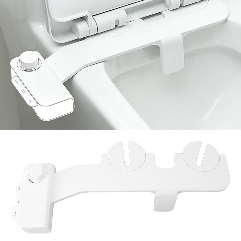 Bidet Attachment Self Cleaning Adjustable Water Pressure Dual Nozzle Ultra