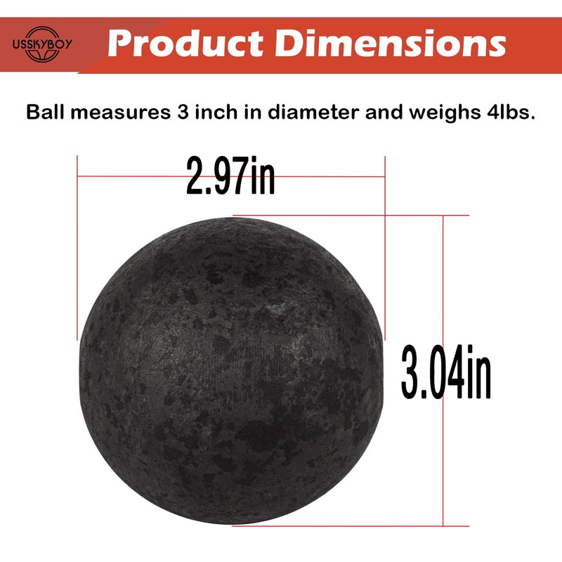 3 Inch High Carbon 4 Pound Ball Bearing Hammer Blade